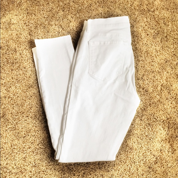 The LOFT Modern Skinny White Jeans - Picture 3 of 3